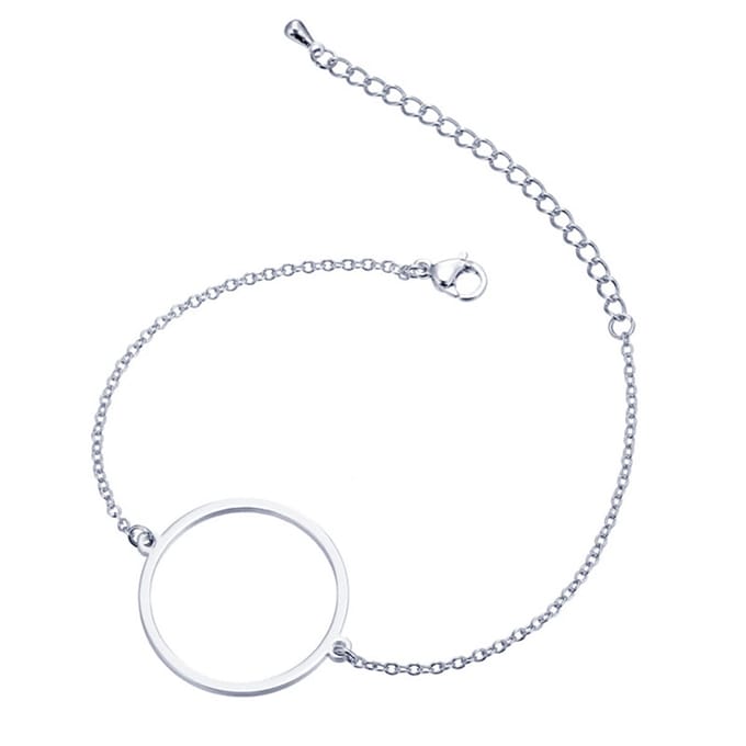 Cilla Jewels Dames Armband Cirkel Zilver