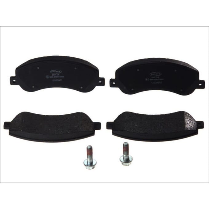 Remblokset DELPHI LP2257, voor