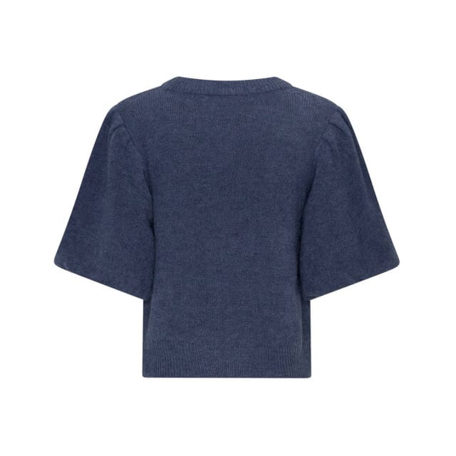MSCH Copenhagen Mschjinie Hope 2/4 Pullover Tops & T-shirts Dames - Shirt - Blauw - Maat M/L