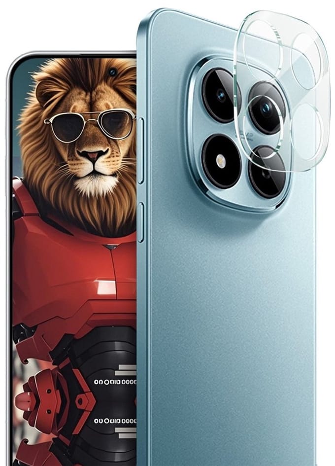 IMAK Camera Lens Protector - Geschikt voor Xiaomi Redmi Note 15 Pro (Plus) 5G / Poco M8 Pro Camera Lens Protector - IMAK 9H Tempered Glass - Transparant