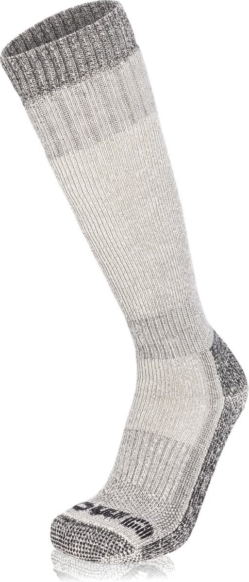 Lowa Ice Pro Socks hoge wintersokken - Zwart/Grijs - 45-46