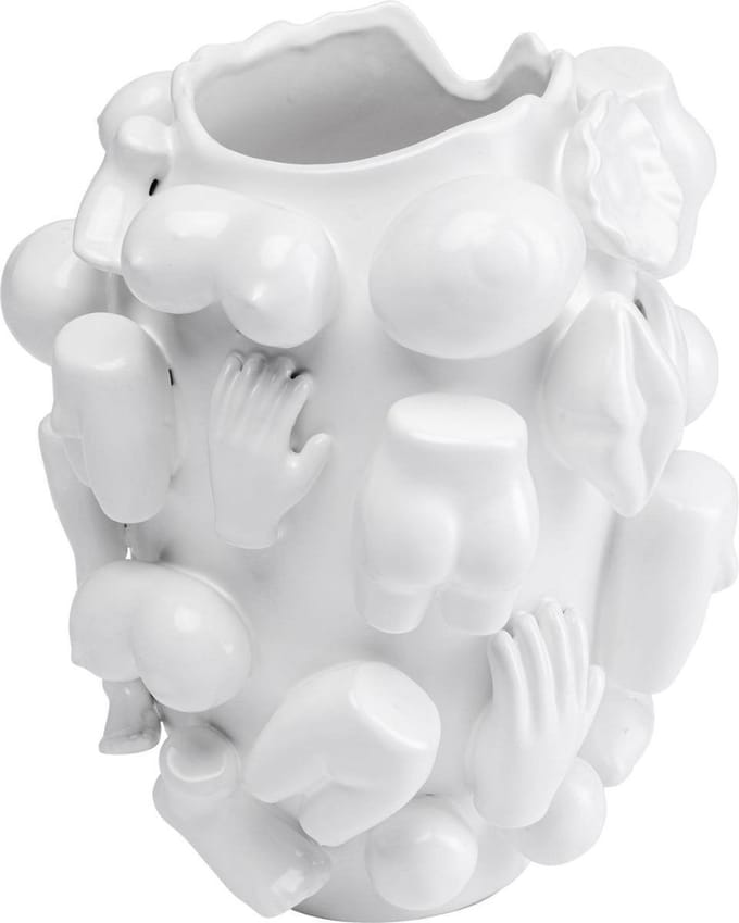 Kare Vaas Body Parts 25cm