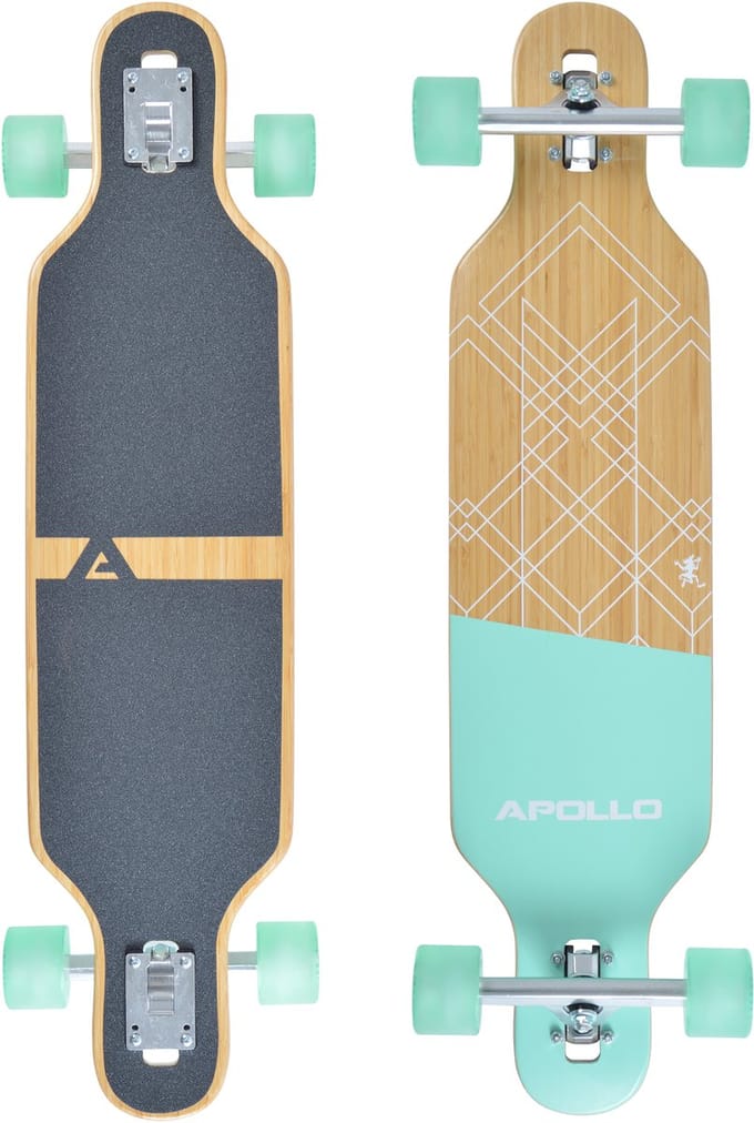 Apollo Twin Tip DT Longboard Savaii - Bamboe