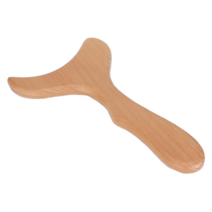 Houten Schraapbord Stimulerend Lymfatische Drainage Cellulitis Schoonheid Dredge Bord beige
