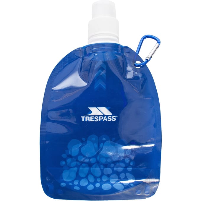 Trespass Hydromini opvouwbare waterfles (Blauw)