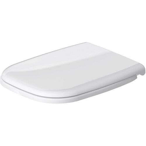 Duravit D-Code WC Zitting D-Shape – Soft Close – Duroplast – Kunststof Scharnieren – Wit Hoogglans