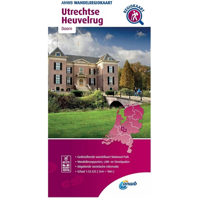 ANWB Wandelkaart Utrechtse Heuvelrug
