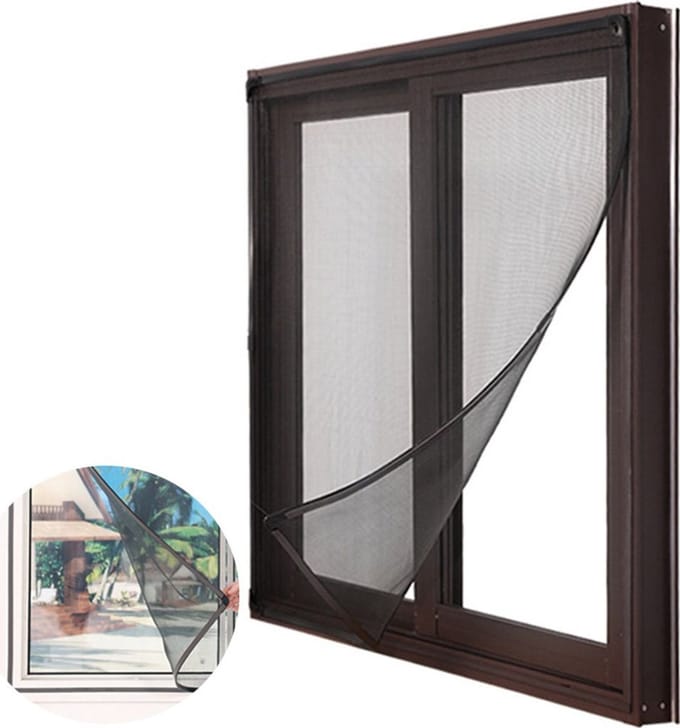 Magnetisch insectenwerend raamhor