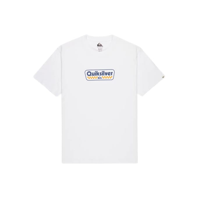 Quiksilver Ev Starting Grid T-shirt Met Korte Mouwen Wit M Man