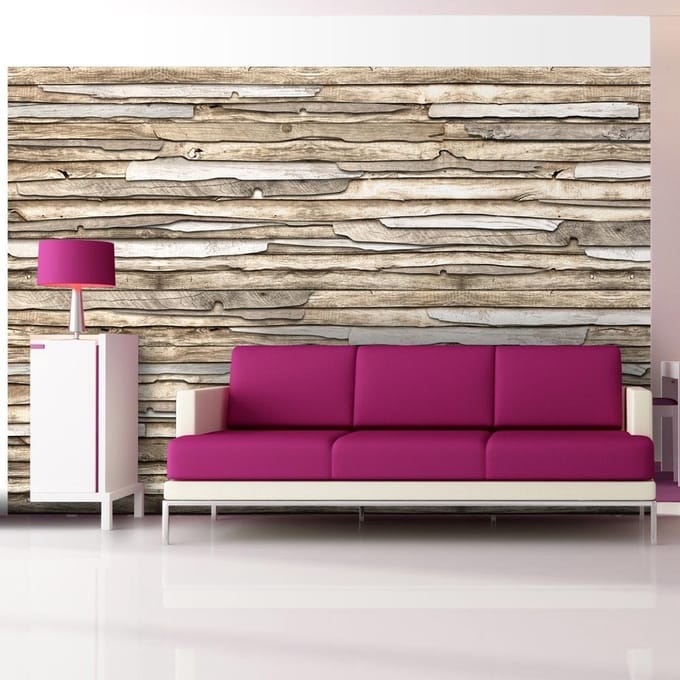 Fotobehang - Wooden puzzle.