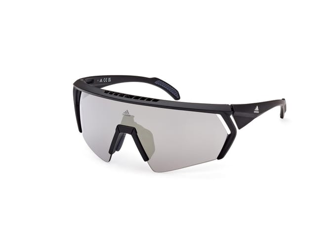 Adidas Sp0063 Gepolariseerde Zonnebril Zwart Man