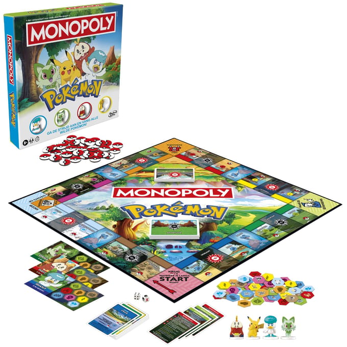 Hasbro Monopoly Nintendo-Pokémon Paldea (NL) (Diversen) Nieuw
