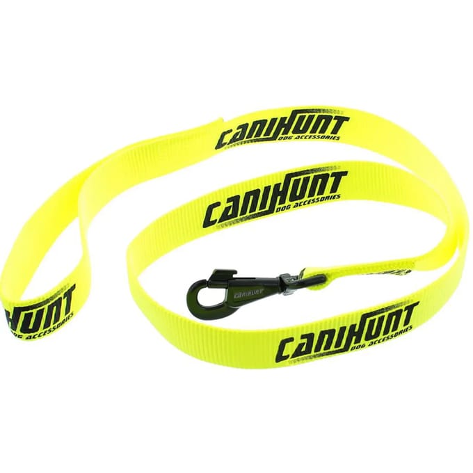 Eenvoudige platte hondenriem Canihunt Hunter