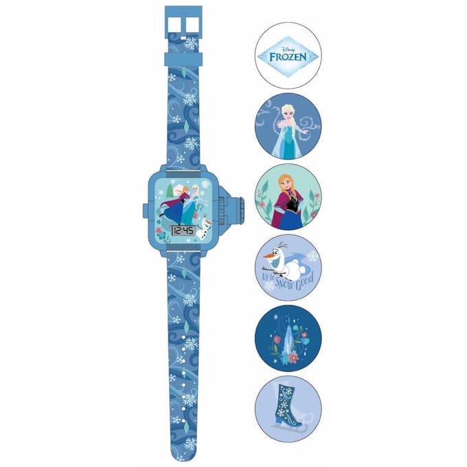 Frozen Kinder LCD horloge met pojector