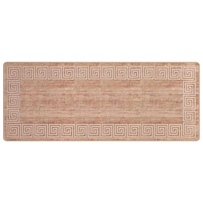 vidaXL - Tapijt - Runner - MARSA - Wit - 100 - x - 450 - cm - Polyester - en - PVC