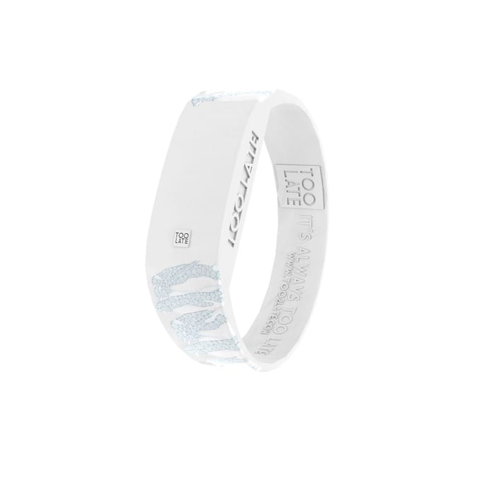 TOO LATE - Horloge - siliconen - Globetrotter Pinquin - polsmaat M