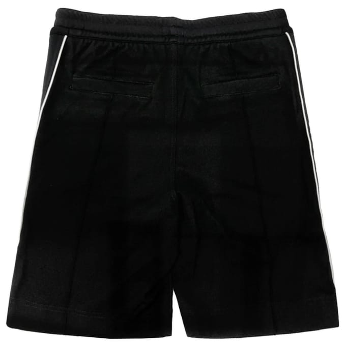 Givenchy Classic Fit zwarte short met logo aan de zijkant
