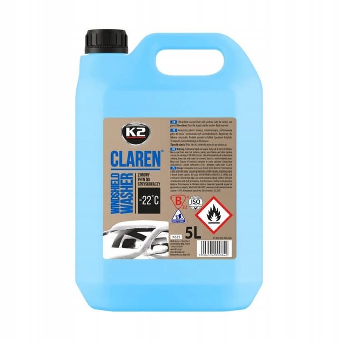 K2 Serie - Ruitensproeiervloeistof - -22°C - Perfum - Bescherming tegen vuil