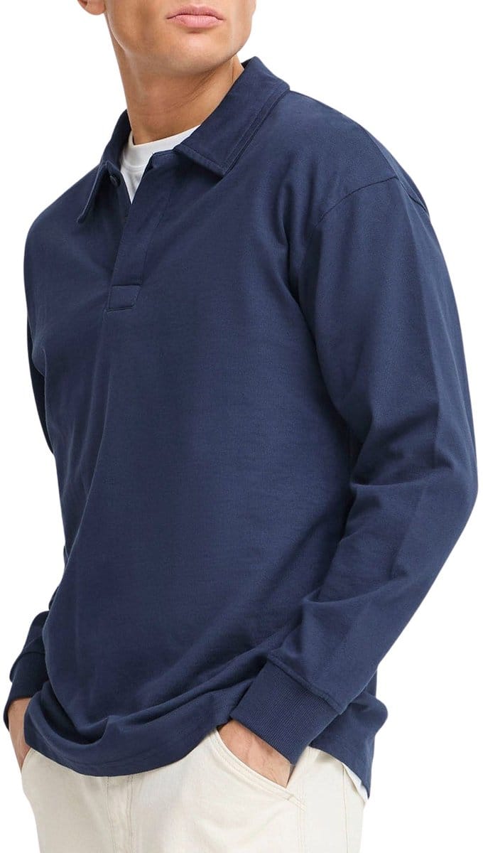 Solid Orwell LS Polo Heren - Maat M