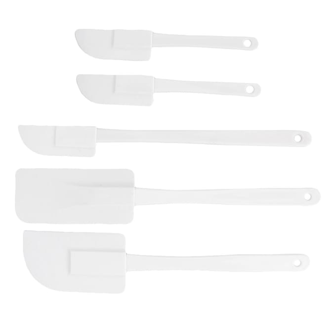 5 stuks Wax Spatel Set Silicone Herbruikbare Wax Roerder Applicator Multifunctionele Wax Sticks voor white