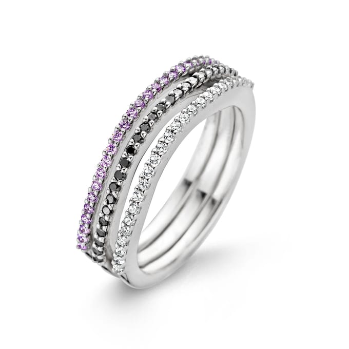 Orphelia Dames 925 Sterling Zilveren Ring - Zilver ZR-3763-2