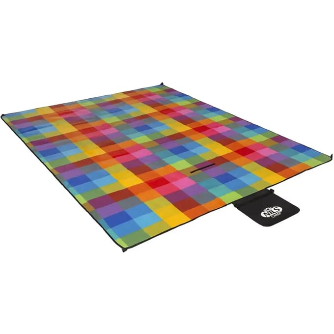 NILS CAMP NC2221 - Picknickkleed - 250x200 cm - Waterdicht - Opvouwbaar