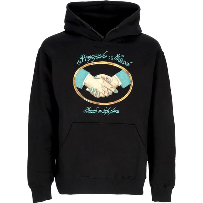 Corrupte hoodie Zwarte herenhoodie