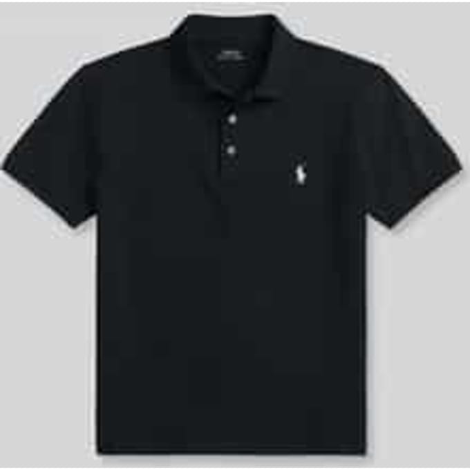 regular fit poloshirt van katoenmix