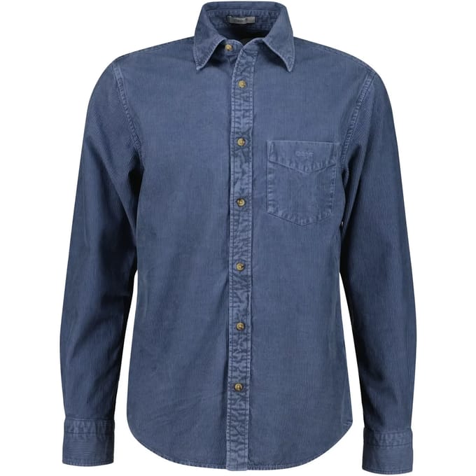 Shirt met lange mouwen Gant Reg Gmnt Dyed Cord