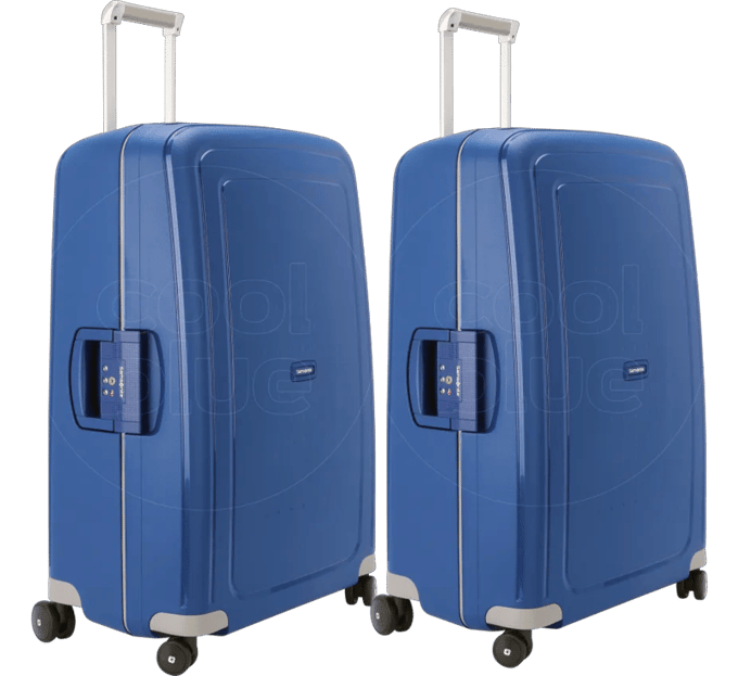 Samsonite S'Cure Spinner 75cm Duo Pack Dark Blue