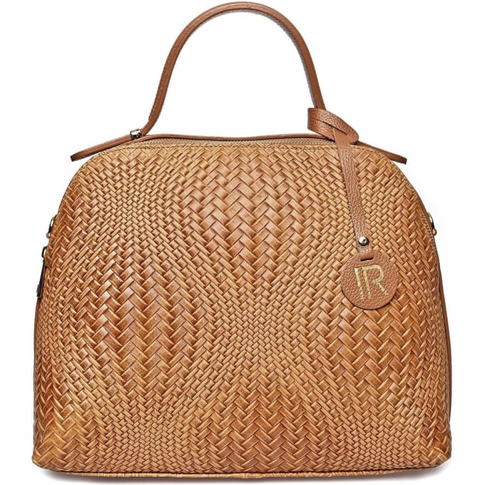 Isabella Rhea Brown Rundleer Tas