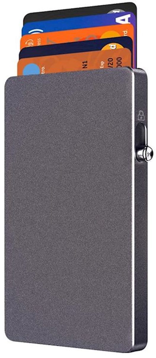 Musthavz - MagSlider Card holder - MagSafe uitschuifbare pasjeshouder - Space Gray