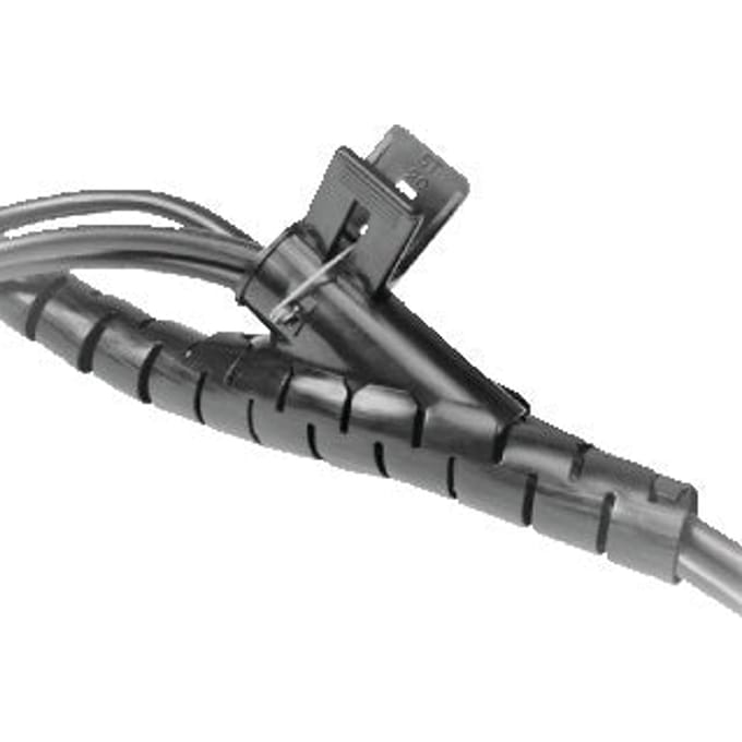 Cable eater kabelslang met rijgtool - 32mm / 15m / wit
