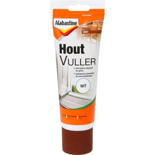 Alabastine houtvuller wit - 330 gram