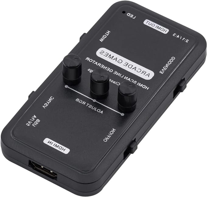 Draagbare HDMI Scanline Generator voor Retro Gaming, MAME, Arcade en Emulator - Audio Video Output Board