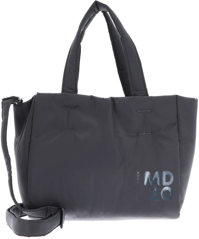 MANDARINA DUCK schoudertas handtas MD20 Balloon Tote Antracite grijs