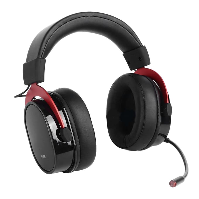 BT Gaming Headset Draadloos Bedraad Comfortabele Hoofdband Koptelefoon met Microfoon voor Thuis Internet