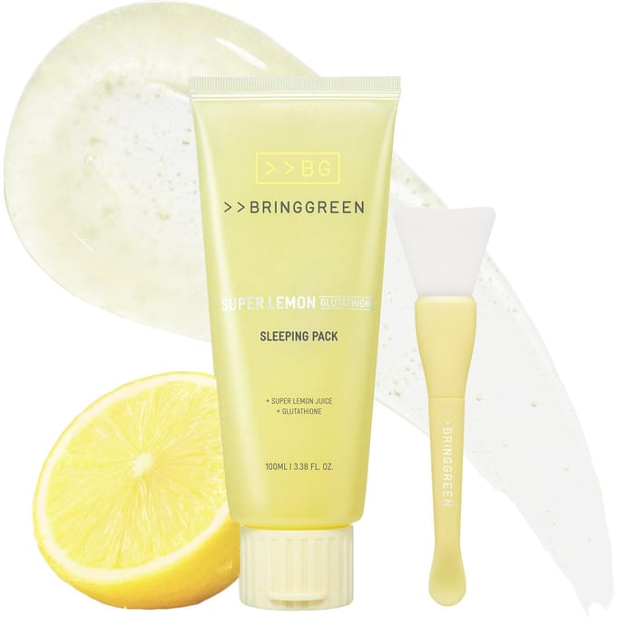 [BRENG GROEN] Super Lemon Glutathione Slaapmasker 100ml beige