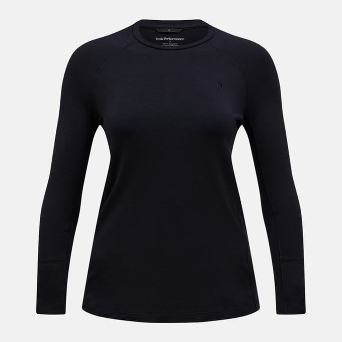 PEAK PERFORMANCE WOMEN'S MAGIC CREW Black-S