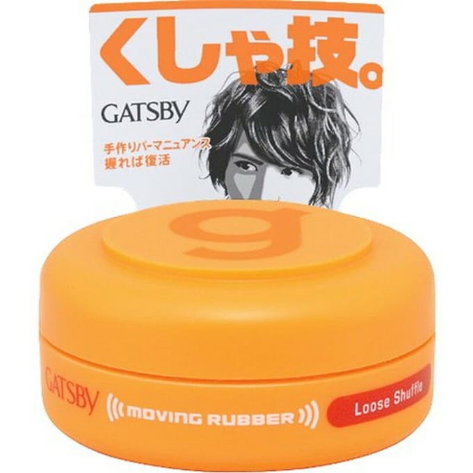 Mandom - Gatsby Moving Rubber - 15g - Loose Shuffle Orange