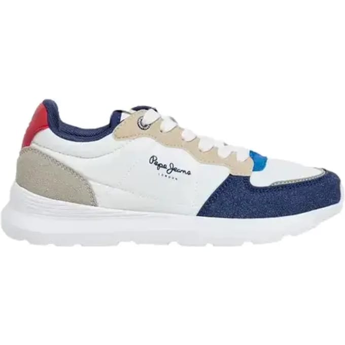Pepe Jeans Teagan Bass Schoenen Wit EU 32 Jongen