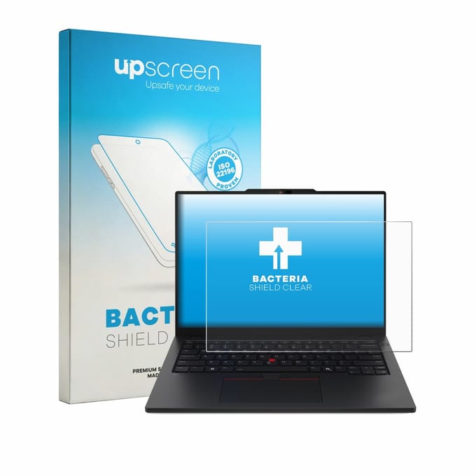 upscreen - Screenprotector voor Lenovo ThinkPad L13 Gen 7 - Folie Beschermfolie transparant antibacterieel