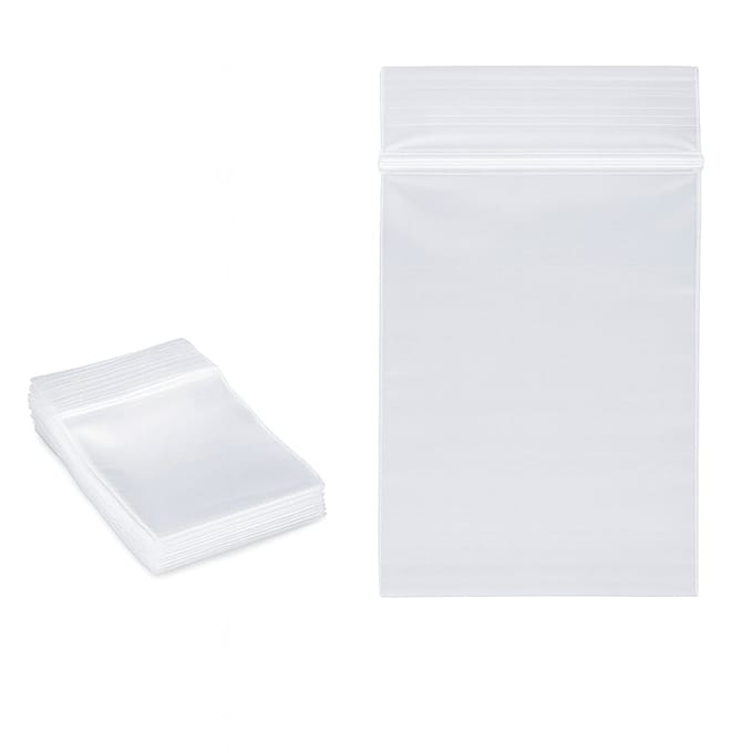 3BMT Ziplock Zakjes klein - Hersluitbare zakjes 5 x 8 centimeter - 100 stuks