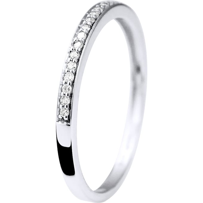 Alliance mooie diamanten sieraden 0120 Cts White Gold