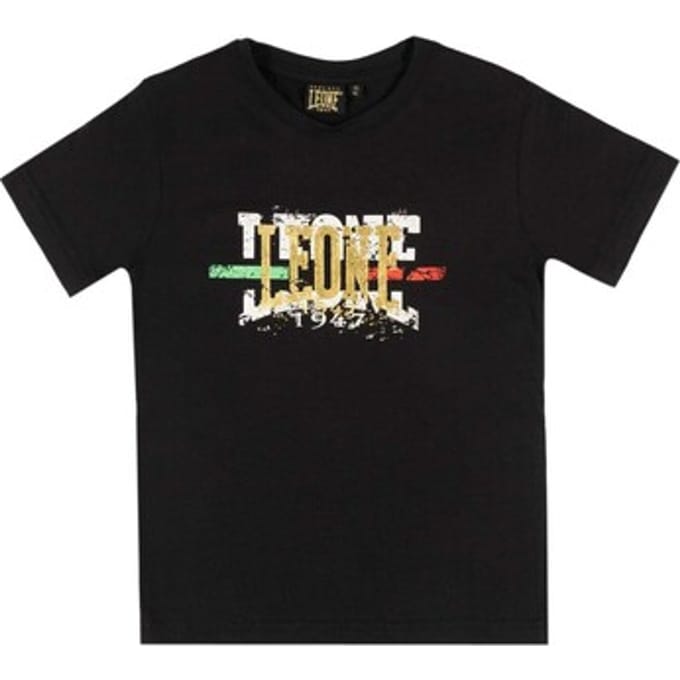 T-shirt Korte Mouw Leone 1947 Boy Short Sleeves Authentic Gold