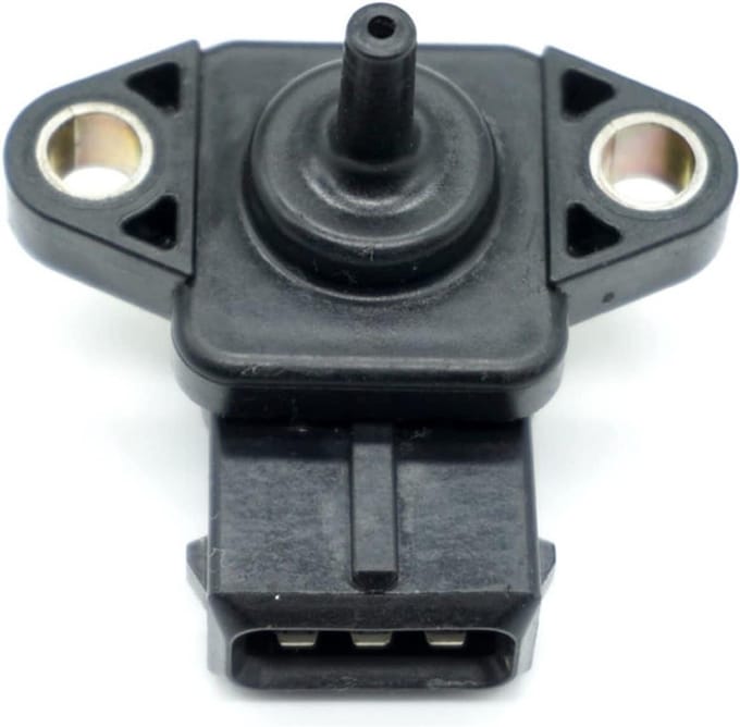Luchtdruk Sensor - MAP Sensor - Motorprestaties Verbeteren - Nauwkeurige Meting - Directe Vervanging - Zwart