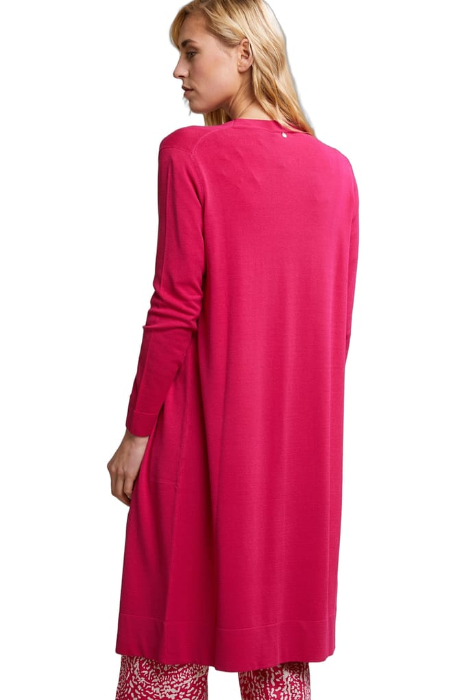 River Woods Fuchsia Long Cardigan Long Sleeves Größe: S/M | Leichte Jacken Outlet | Damen