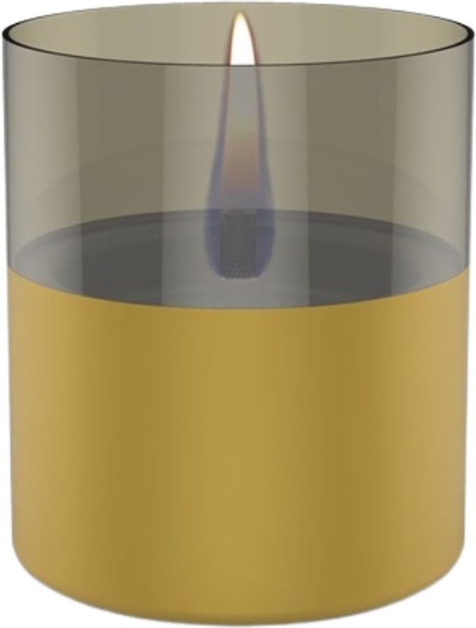 Tenderflame Lilly 10 Goud Champagne - Tafelhaard - Binnen en Buiten