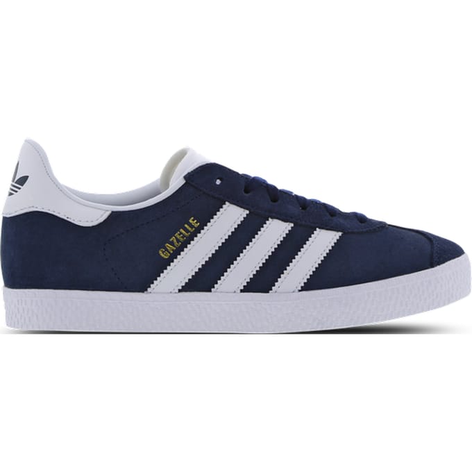 Adidas Gazelle Kindersneakers - Blauw - Maat 35.5 - Leer