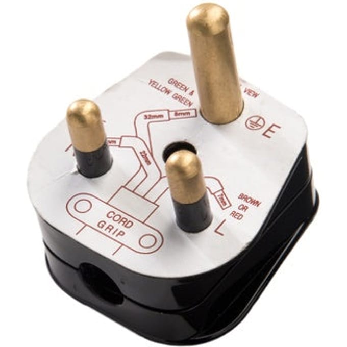 Martin Kaiser Type M BS 546 geaarde haakse stekker - 854/sw [25 stuks]